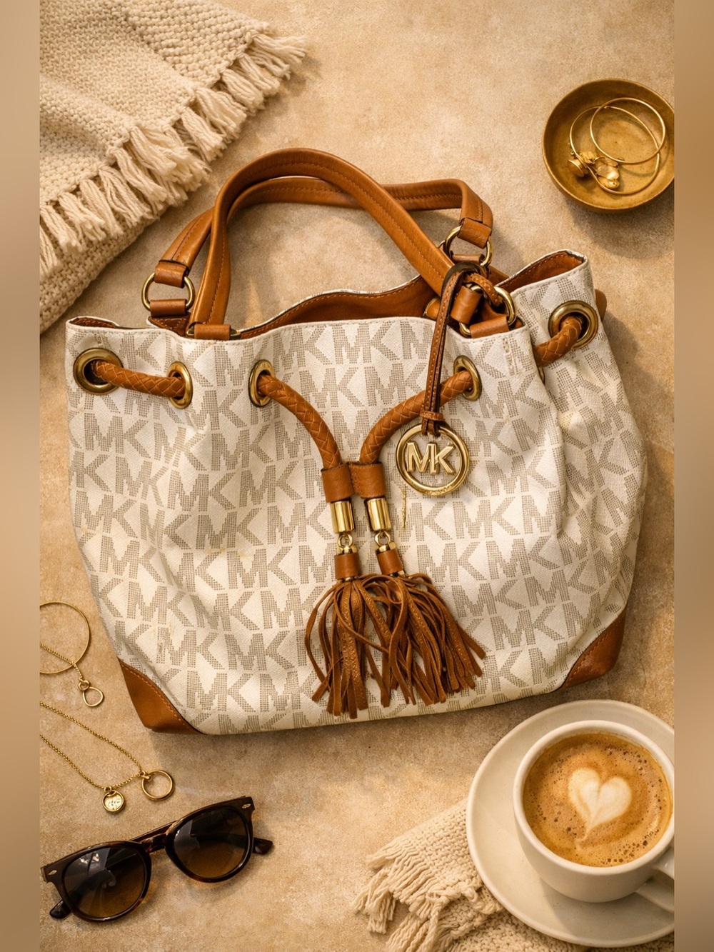Michael Kors Large Logo Tote